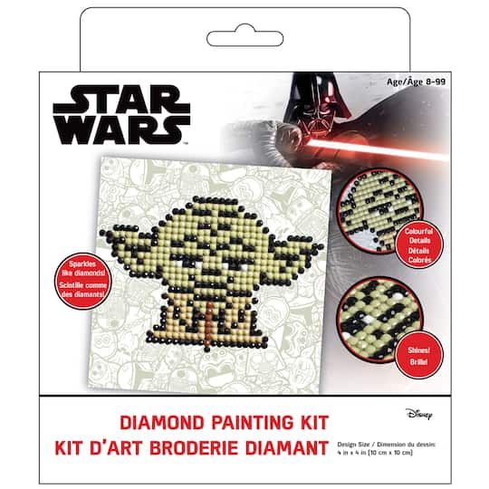 Camelot® Dots Yoda Fun Diamond Painting Kit